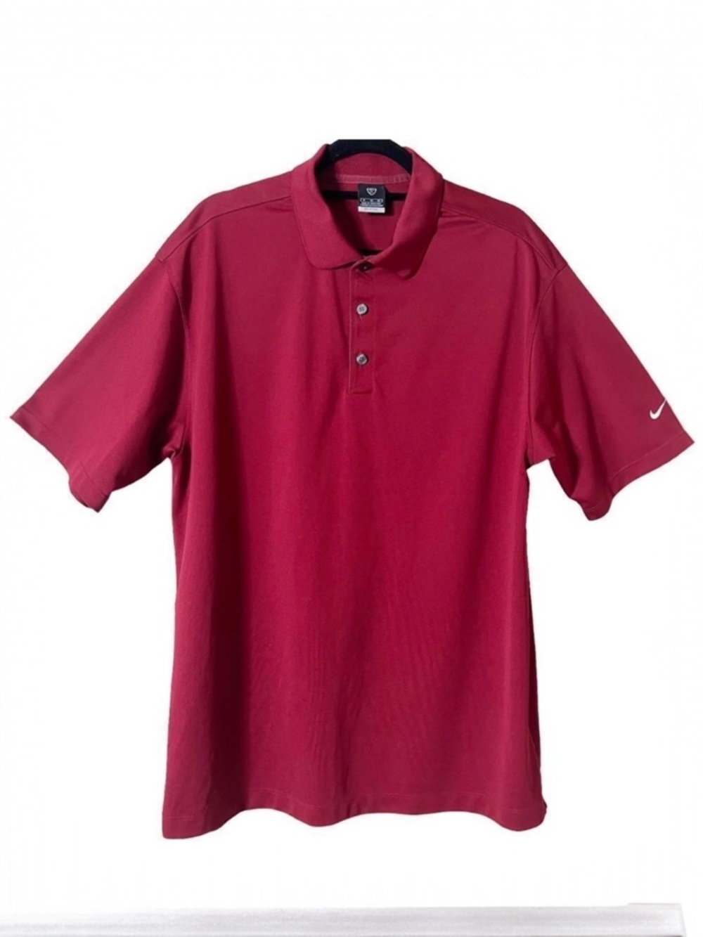 Nike Men’s Dri Fit UV Short Sleeve Performance Polo Golf Shirt Size Extra Large
